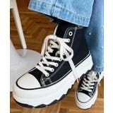 ボリューム厚底ハイカットスニーカー | moment+ | 詳細画像22