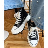 ボリューム厚底ハイカットスニーカー | moment+ | 詳細画像23