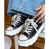 ボリューム厚底ハイカットスニーカー | moment+ | 詳細画像24