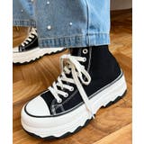 ボリューム厚底ハイカットスニーカー | moment+ | 詳細画像26