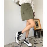 ボリューム厚底ハイカットスニーカー | moment+ | 詳細画像36