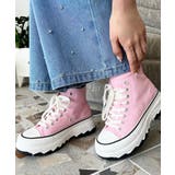 ボリューム厚底ハイカットスニーカー | moment+ | 詳細画像37