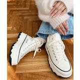 ボリューム厚底ハイカットスニーカー | moment+ | 詳細画像4