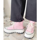 ボリューム厚底ハイカットスニーカー | moment+ | 詳細画像48