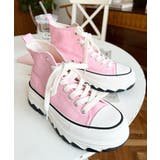 ボリューム厚底ハイカットスニーカー | moment+ | 詳細画像49