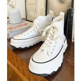 ボリューム厚底ハイカットスニーカー | moment+ | 詳細画像5