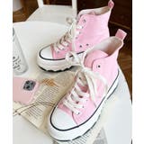 ボリューム厚底ハイカットスニーカー | moment+ | 詳細画像50