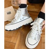 ボリューム厚底ハイカットスニーカー | moment+ | 詳細画像52