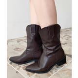 ショートウエスタンブーツ | moment+ | 詳細画像23 