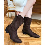 ショートウエスタンブーツ | moment+ | 詳細画像30 