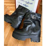 厚底ショートカバーブーツ | moment+ | 詳細画像5 