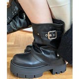 厚底ショートカバーブーツ | moment+ | 詳細画像9 