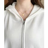 裏毛袖ワンポイントバック刺繍ジップアップパーカーTC | moment+ | 詳細画像20 