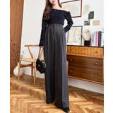 ウールライク起毛ツータックセミワイドパンツ | moment+ | 詳細画像9 