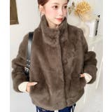 スタンドカラーファーブルゾン | moment+ | 詳細画像13 