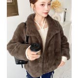 スタンドカラーファーブルゾン | moment+ | 詳細画像15 