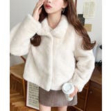 スタンドカラーファーブルゾン | moment+ | 詳細画像3 