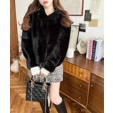 スタンドカラーファーブルゾン | moment+ | 詳細画像8 