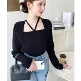 ホルターボレロ風ニットプルオーバー | moment+ | 詳細画像19