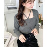 ホルターボレロ風ニットプルオーバー | moment+ | 詳細画像25