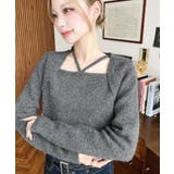 ホルターボレロ風ニットプルオーバー | moment+ | 詳細画像27