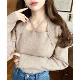 ホルターボレロ風ニットプルオーバー | moment+ | 詳細画像31