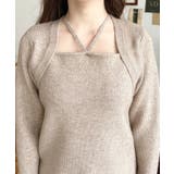 ホルターボレロ風ニットプルオーバー | moment+ | 詳細画像35