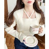 ホルターボレロ風ニットプルオーバー | moment+ | 詳細画像4