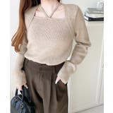 ホルターボレロ風ニットプルオーバー | moment+ | 詳細画像40