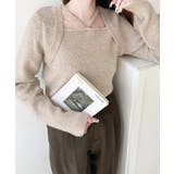 ホルターボレロ風ニットプルオーバー | moment+ | 詳細画像41