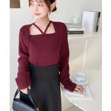 ホルターボレロ風ニットプルオーバー | moment+ | 詳細画像47