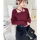 ホルターボレロ風ニットプルオーバー | moment+ | 詳細画像48