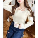 ホルターボレロ風ニットプルオーバー | moment+ | 詳細画像5