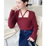 ホルターボレロ風ニットプルオーバー | moment+ | 詳細画像52