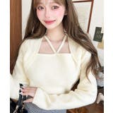 ホルターボレロ風ニットプルオーバー | moment+ | 詳細画像7