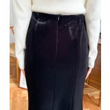 マーメイドフレアベロアスカート | moment+ | 詳細画像10 