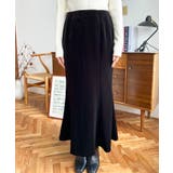 マーメイドフレアベロアスカート | moment+ | 詳細画像7 