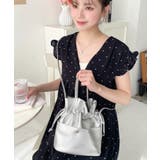 フェイクレザー巾着バッグ | moment+ | 詳細画像23 