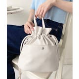 フェイクレザー巾着バッグ | moment+ | 詳細画像6 