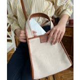 キャンバス ポーチ付き 2WAYスクエアトートバッグ | moment+ | 詳細画像10 