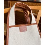 キャンバス ポーチ付き 2WAYスクエアトートバッグ | moment+ | 詳細画像15 