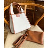 キャンバス ポーチ付き 2WAYスクエアトートバッグ | moment+ | 詳細画像16 