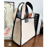 キャンバス ポーチ付き 2WAYスクエアトートバッグ | moment+ | 詳細画像19 