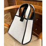 キャンバス ポーチ付き 2WAYスクエアトートバッグ | moment+ | 詳細画像24 