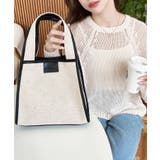 キャンバス ポーチ付き 2WAYスクエアトートバッグ | moment+ | 詳細画像28 