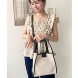 キャンバス ポーチ付き 2WAYスクエアトートバッグ | moment+ | 詳細画像36 