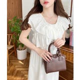 フェイクレザー ミニボストンショルダーバッグ | moment+ | 詳細画像26 