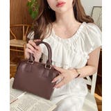 フェイクレザー ミニボストンショルダーバッグ | moment+ | 詳細画像27 