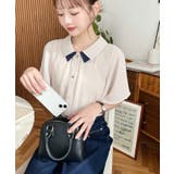 フェイクレザー ミニボストンショルダーバッグ | moment+ | 詳細画像36 