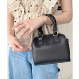 フェイクレザー ミニボストンショルダーバッグ | moment+ | 詳細画像37 